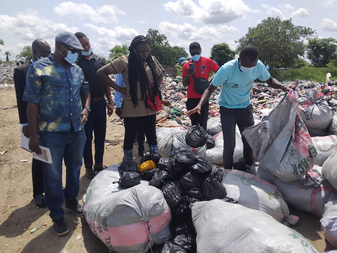 E/R: Large Quantities Of Seized Cannabis Burnt On Orders Of Koforidua Circuit Court