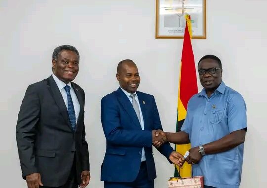 Deputy Foreign Affairs Minister Engages With Delegation From The Service Academy Of Ghana