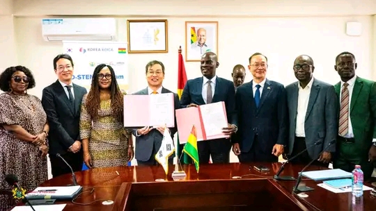 Ghana And Republic Of Korea Sign MoU For Second Phase Of Digital STEM Project