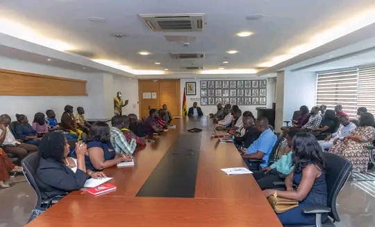 Minister Reaffirms Government’s Commitment To Ghana Digital Centres Staff And Unveils Vision For A Stronger Future