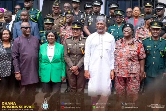 Vice President Visits Interior Ministry; Assesses Performance And Challenges