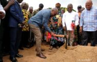 Resetting Ghana Tour: Mahama Cuts Sod For Construction Of 24-Hour Model Market At Juapong