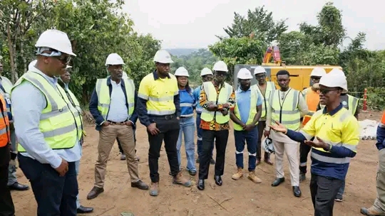 GPHA Board Visits Proposed Site For Nsuta Manganese Refinery