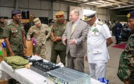 US Donates $4m In Military Equipment To  Ghana Armed Forces