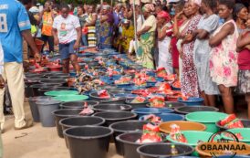 Okaikwei North MP Donates Relief Items To Flood Victims, Urges Ghanaians to Stop Politicizing Disaster Issues