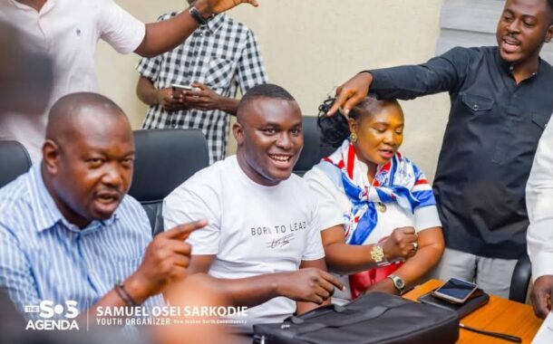 Samuel Osei Sarkodie Enters NPP Eastern Regional Youth Organiser Race