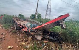 Several Injured As VIP Bus Collides With Yam-Laden Truck On Kumasi–Accra Highway