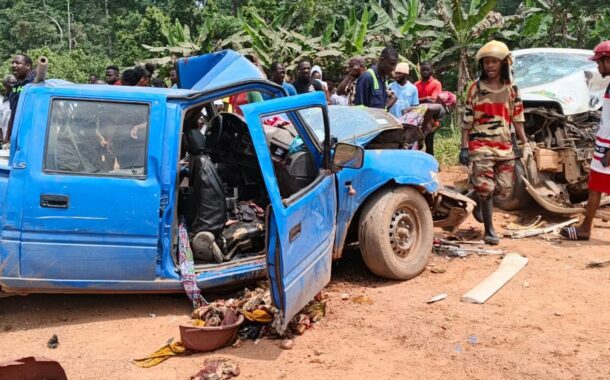 Three Killed, 11 Critically Injured In Head-On Collision At tAjumako Kokoben