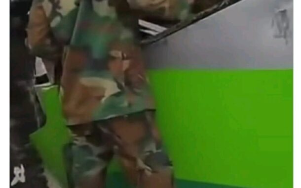 A/R: Military Vehicle, STC Bus Involved In Crash At Nkenkesu