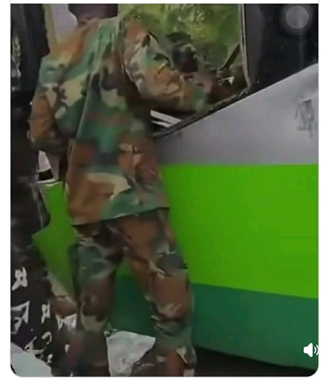 A/R: Military Vehicle, STC Bus Involved In Crash At Nkenkesu