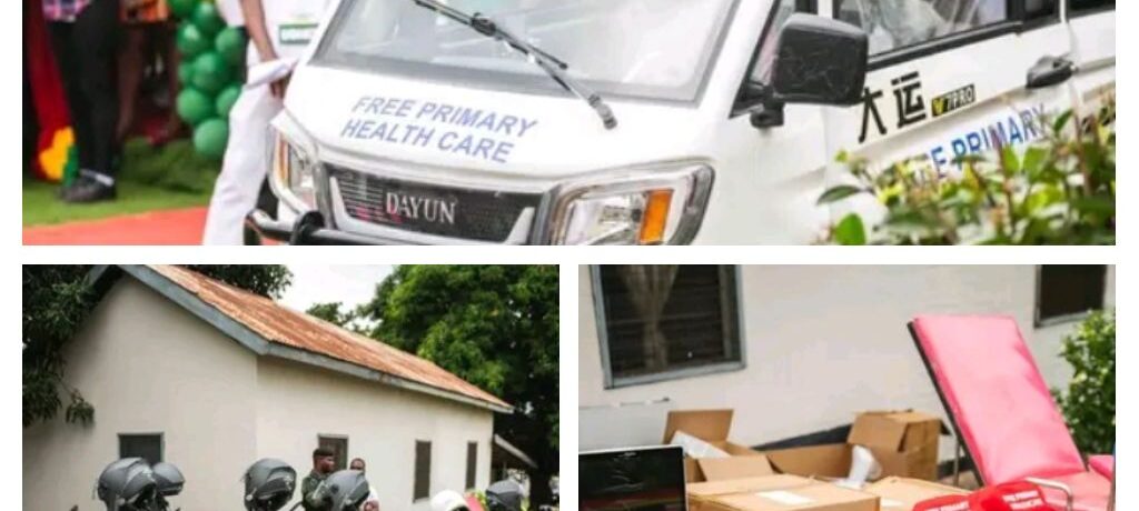 Mahama Deploys Equipment To Advance Free Primary Healthcare