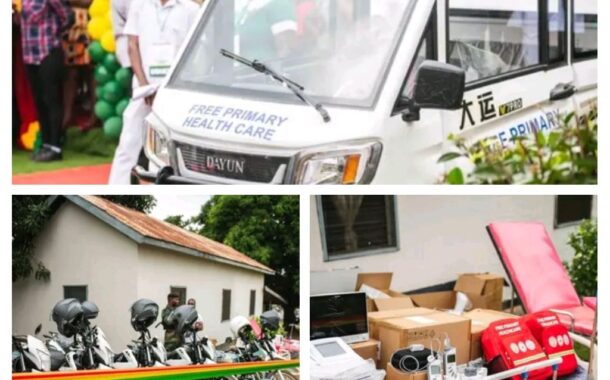 Mahama Deploys Equipment To Advance Free Primary Healthcare