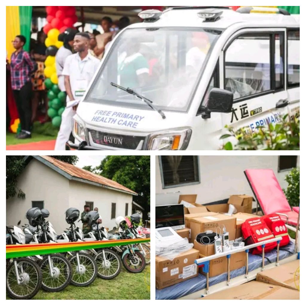 Mahama Deploys Equipment To Advance Free Primary Healthcare