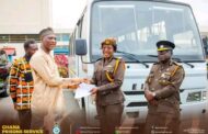 President Mahama Presents Bus To Prisons Service