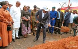 Mahama Cuts Sod For Seven-Storey Multi-purpose Car Park, Commercial Complex At KIA