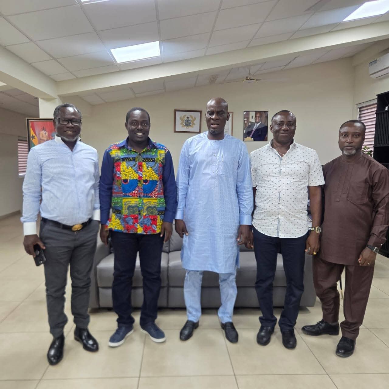 Atiwa East DCE Visits Education Minister Over Stalled GETFund Projects