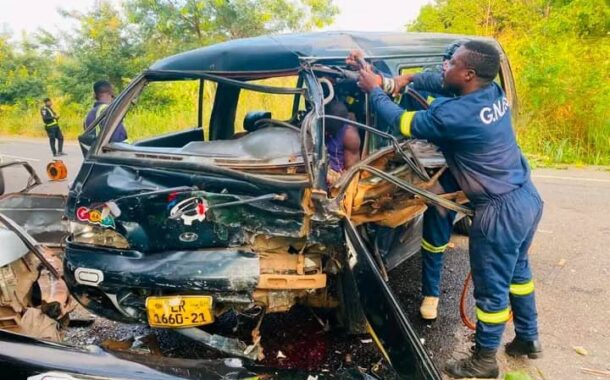 1 Dead, 10 Injured In Gory Accident On Somanya-Nkurakan Highway