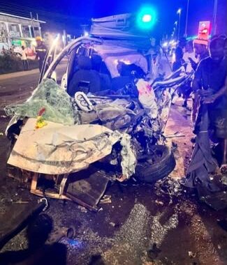 Two Dead In A Road Crash At Assin Fosu
