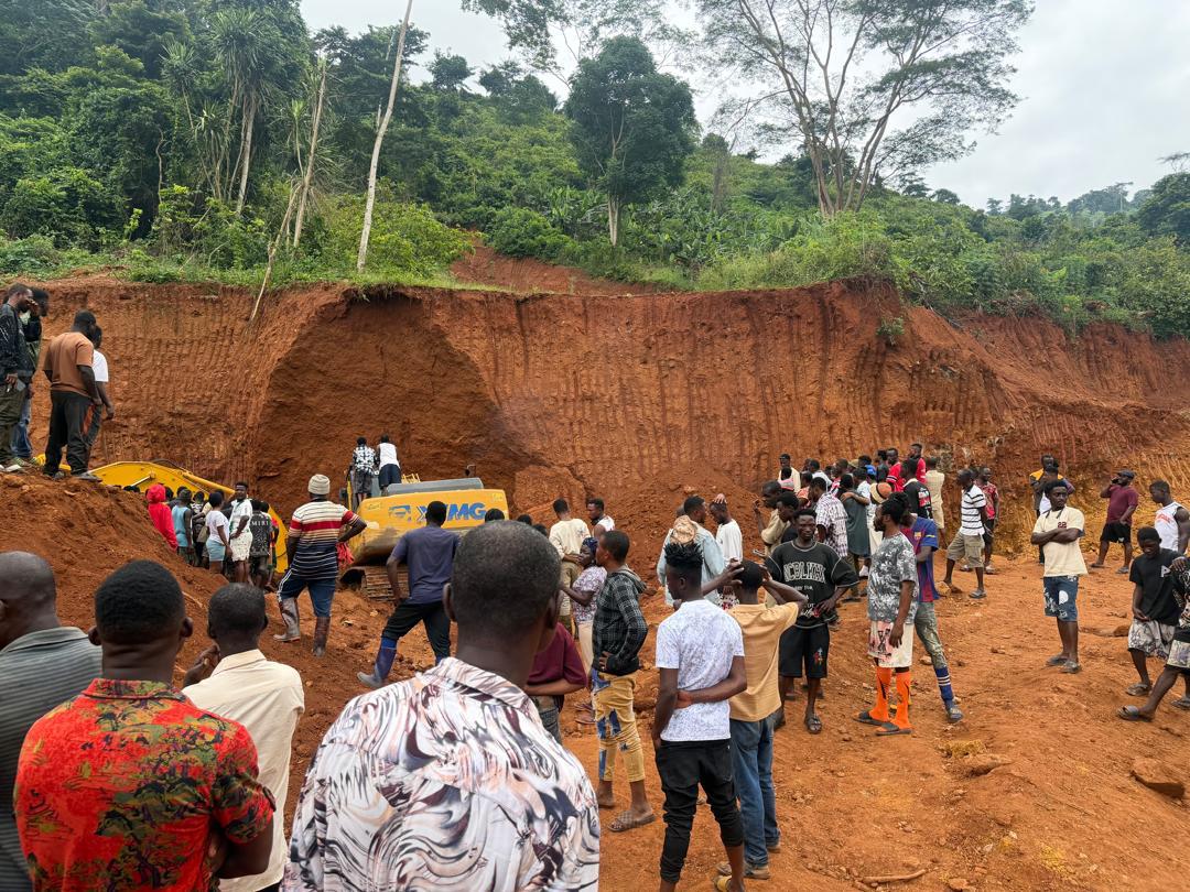 E/R: Investigation Commence Into Asaman Tamfoe Hillside Mining Collapse Which Killed 7 Illegal Miners