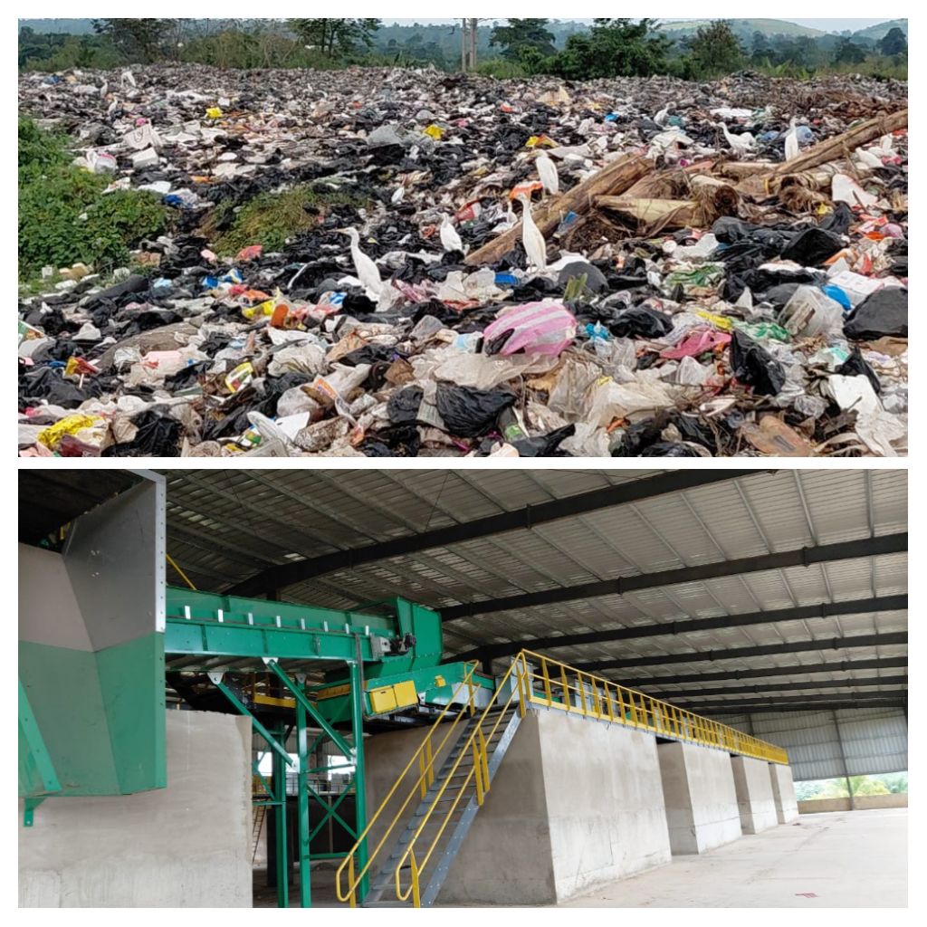 Koforidua Integrated Waste Treatement Plant Wasting Away As Waste engulfs Assemblies