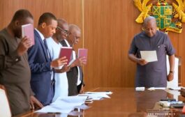 Mahama Swears Into Office New Independent Fiscal Council