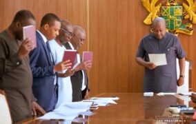 Mahama Swears Into Office New Independent Fiscal Council