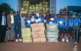 GFA Receives 3000 Footballs For Colts Clubs
