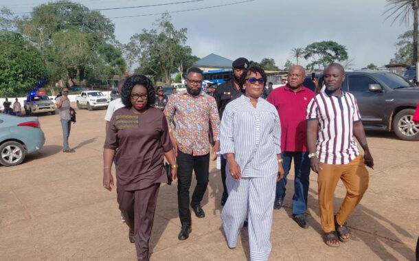 Eastern Regional Minister Leads REGSEC As Hark Mount Sinai And Okuapeman SHSs Forced To Vacate After Violent Clashes, Burning of Properties