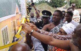 Gyasehene Breaks Ground For New Nyamekrom Police Station To Boost Security