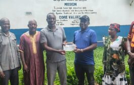 NMSQ: T.I Ahmadiyya SHS Receive Financial Support From Salaga South MP