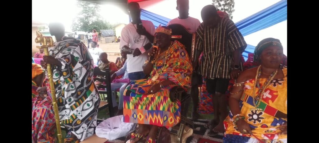 Stool Festival: Akyem Gyamasi Chief Appeals For Support To Complete JHS Project