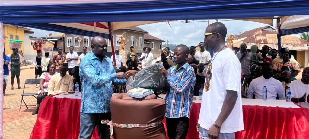 Fanteakwa North MP Supports JHS Graduates With Educational Materials
