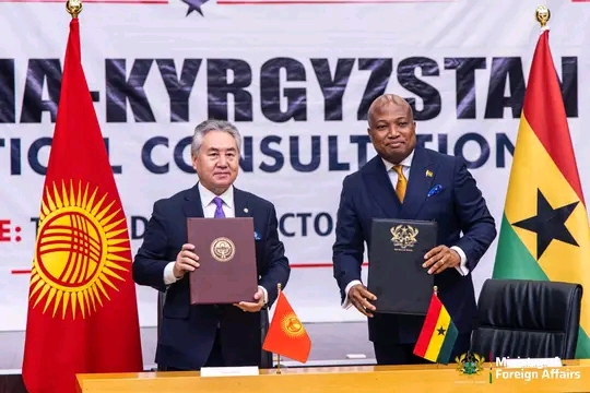 Ghana, Kyrgyz Republic Hold Political Consultations