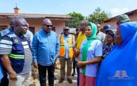 President Mahama Visits Hohoe Flood Victims; Pledges Support