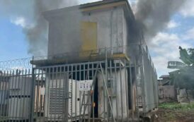 GNFS Extinguishes Electrical Fire At MTN Mast In Begoro