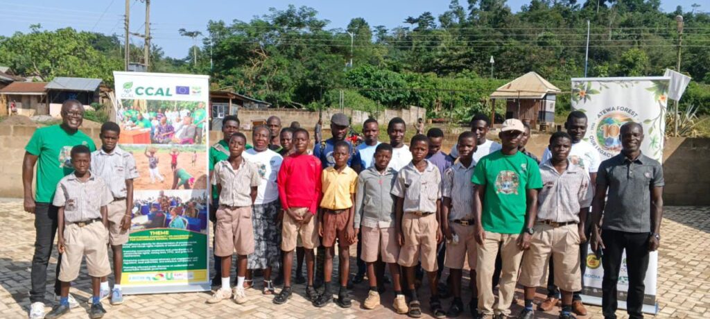 CCAL Steps Up Atewa Forest Restoration With Tree-Planting Exercise At Potroase