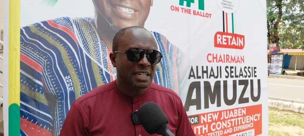 New Juaben South NDC Chairman Assures Peaceful Constituency Elections As Over 1,700 Vote Today