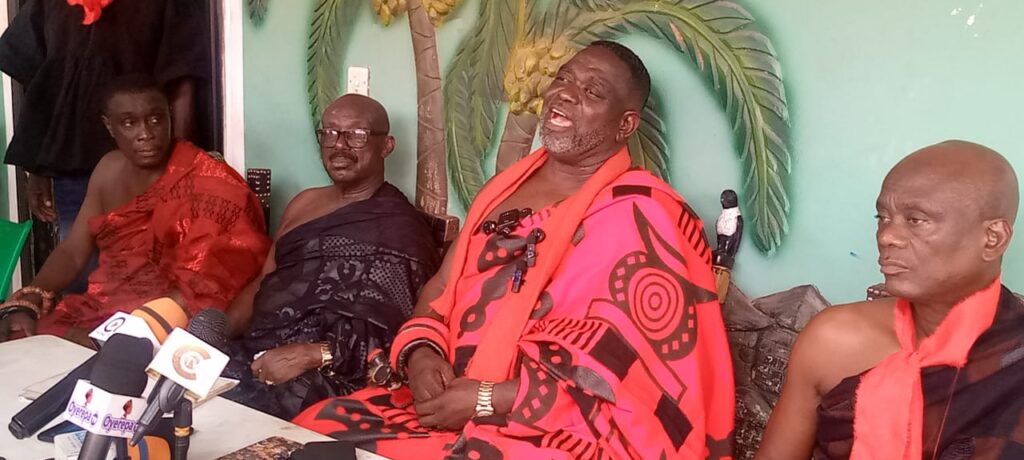 Ettukromhene Appeals To President Mahama Over Alleged Galamsay Activities On Disputed Land
