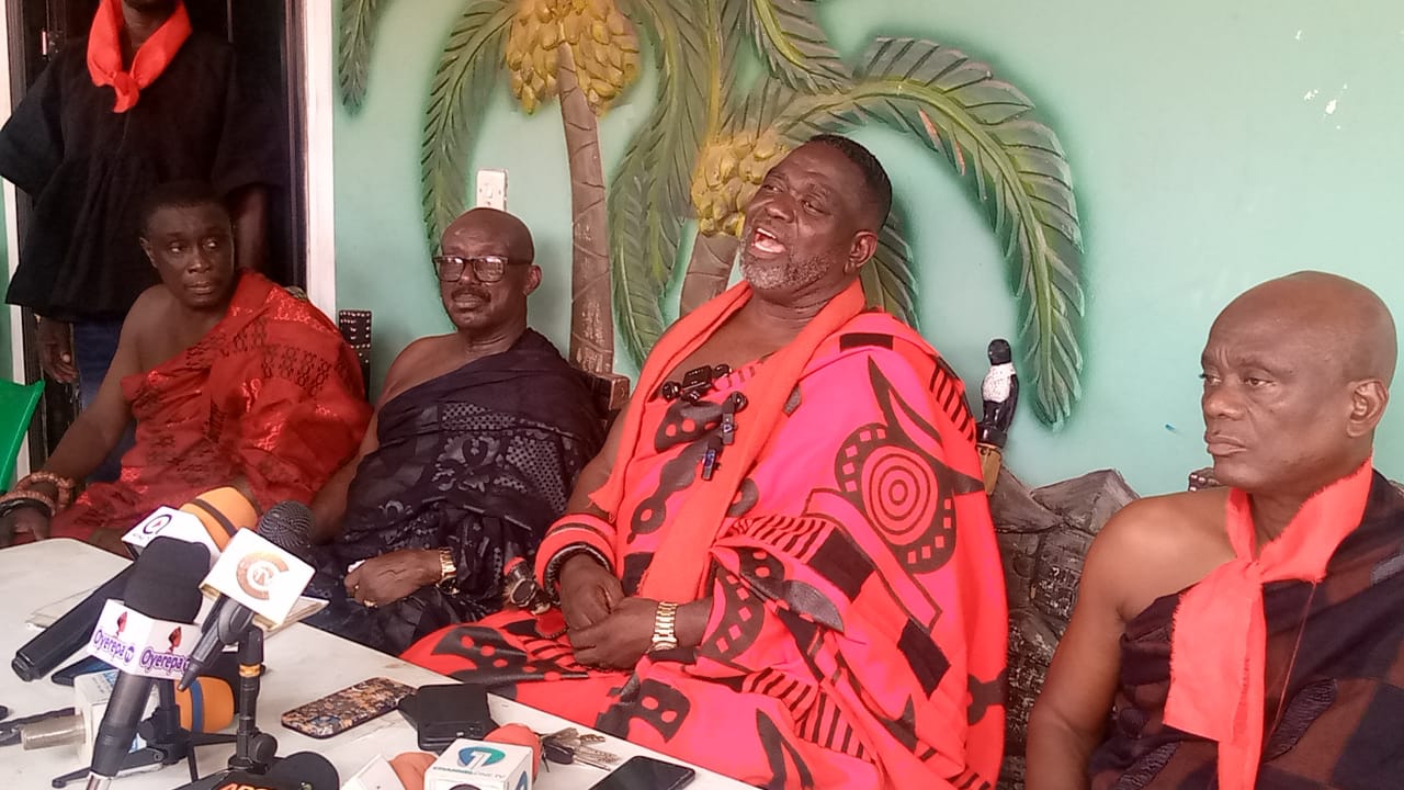 Ettukromhene Appeals To President Mahama Over Alleged Galamsay Activities On Disputed Land