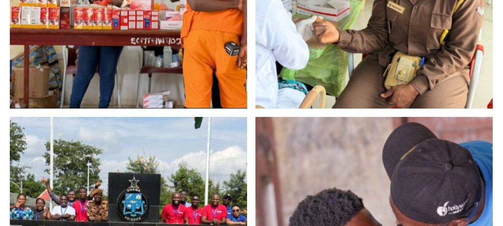 Theovision International Provides Free Healthcare And Treatment To Inmates, Officers Of Ejura Prisons